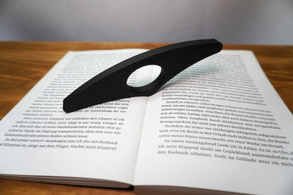 Einhändiger Seitenhalter ohne Muster, minimalistisch und praktisch